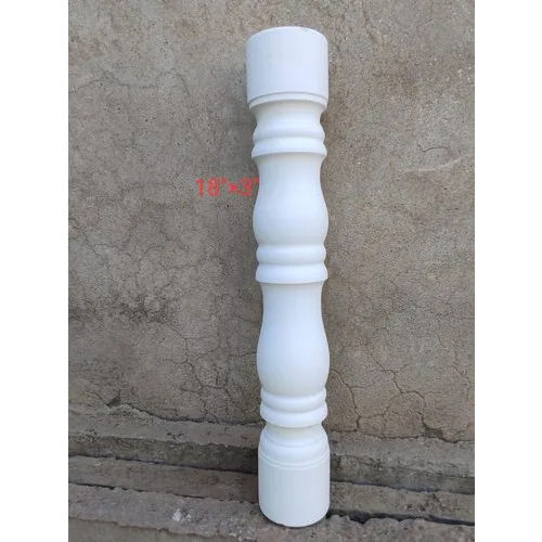 Good Quality White Gfrc Baluster Pillar