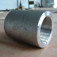 Carbon Steel Coupling - Silver Polished, Different Sizes Available | Industrial Grade Durability, Corrosion Resistant, Round Shape