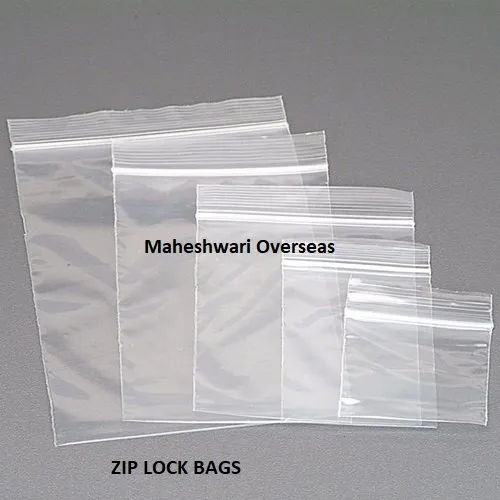 Transparent Zip Lock Bags