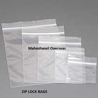 Zip Lock Bags - Color: Transparent