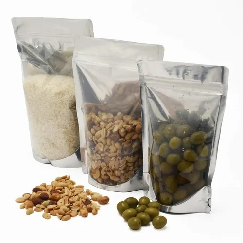 Silver Stand Up Pouch