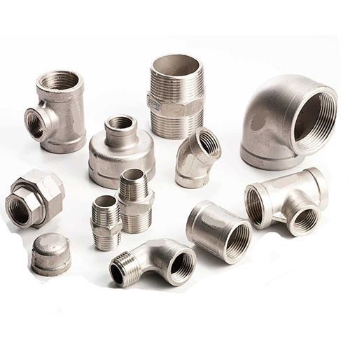 Silver Stainless Steel Pipe Fittings