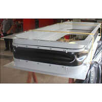 High Temperature Fabric Expansion Joint - Color: Black