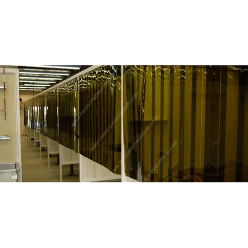 Heavy Duty Welding Curtains With Frame - Color: Different Available