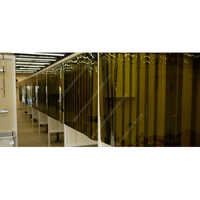 Heavy Duty Welding Curtains With Frame - Color: Different Available