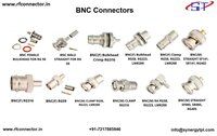 BNC female bulkhead crimp connector for LMR 100 cable