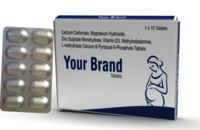 Calcium Carbonate With Methylcobalamine And Lmethylfolate Calcium And Pyridoxal 5 Phosphate Tablet