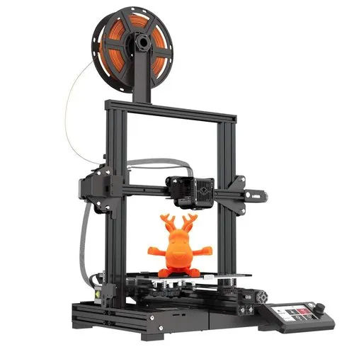 Automatic Voxelab Aquila 3D Printer With Carbon Crystal Silicon Glass Plateform