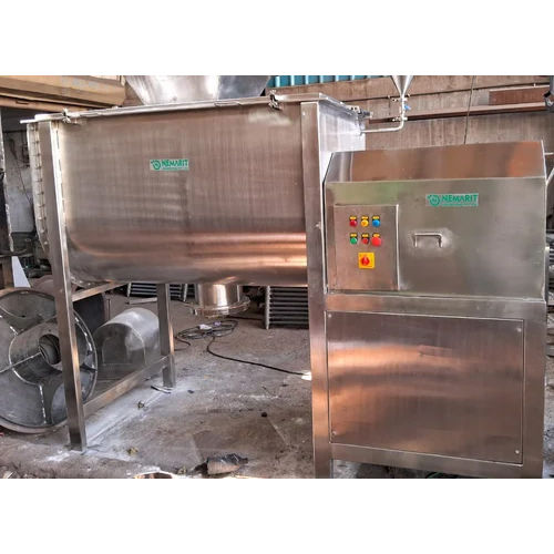 Silver Ss Mass Mixer Machine