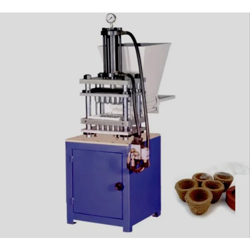 1440 आरपीएम एमएस काउ डंग सांब्रानी कप बनाने की मशीन