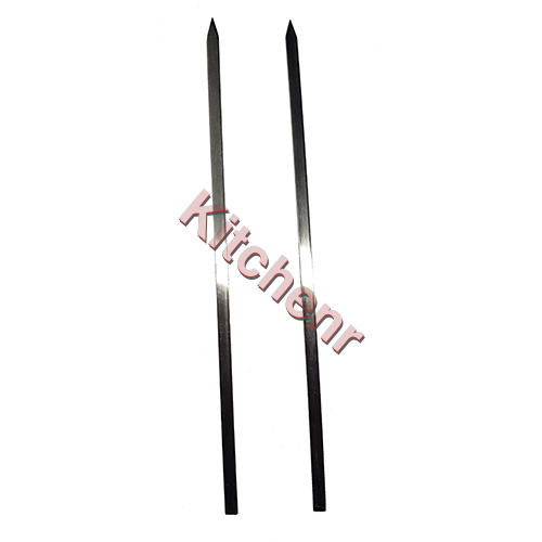 Stainless Steel Bbq Skewer Size: Customized