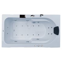 Ceramic Comi-Massage Bath Tub