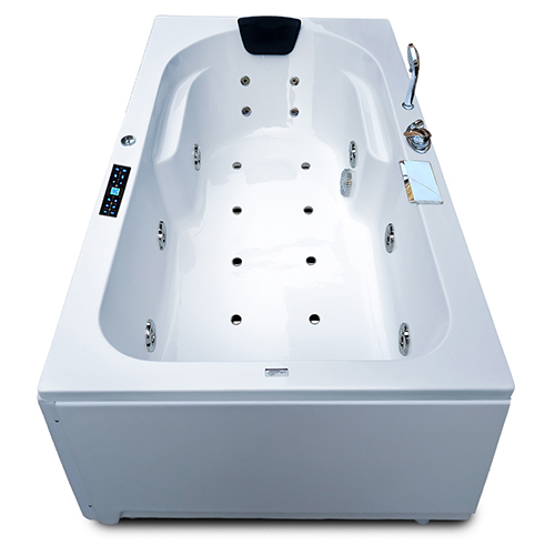 White Fully Loaded Bath Tub