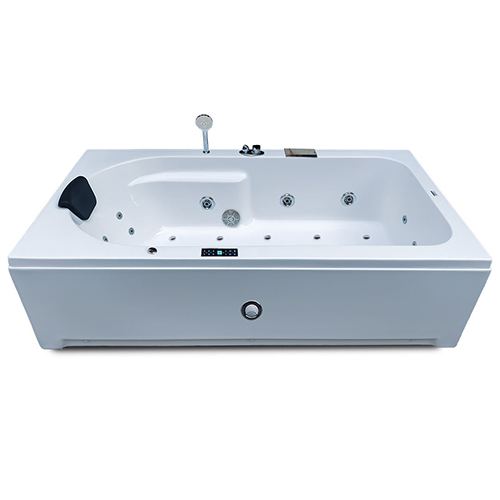 White Fully Loaded Bath Tub