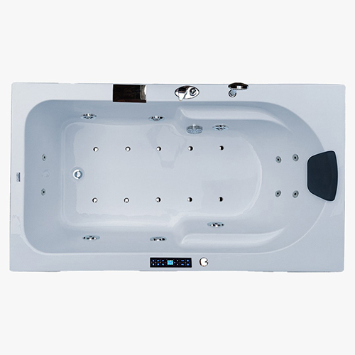 White Fully Loaded Bath Tub