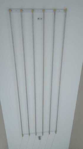 Wall mounted cloth drying zig zag hangers in Chalavara Kerala