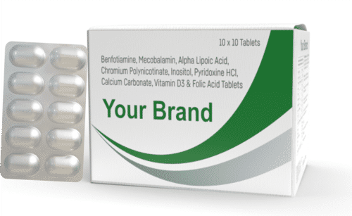 Benfotiamine With Inositol With Vitamin D3 And Folic Acid Tablet