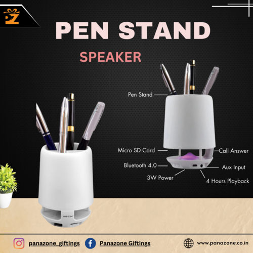 Pen Stand with Bluetooth Speaker Laptop/Desktop Speaker