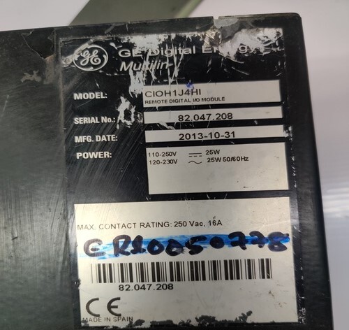 GE MULTILIN CIOH1J4HI REMOTE DIGITAL I/O MODULE