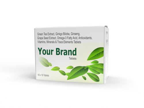 Green Tea Extract With Antioxidants And Elements Tablet