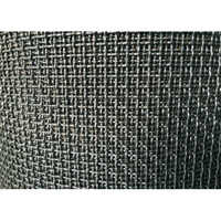 Monel Wire Mesh - Rectangular Hole Shape, Silver Color, Powder Coated Finish, Various Weight Options Available