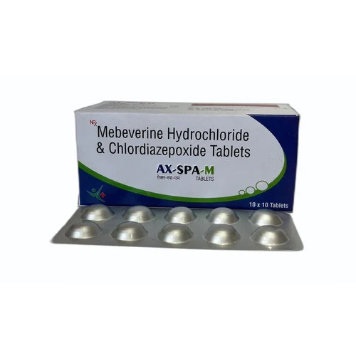 Mebeverine Hydrochloride AndChlordiazepoxide Tablets