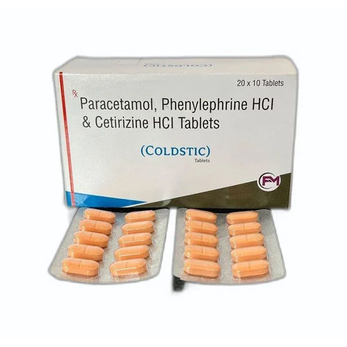 Paracetamol Phenylephrine Hcl And Cetirizine Hcl Tablets General Medicines