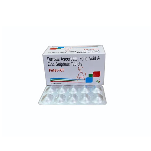 Ferrous Ascorbate Folic Acid And Zinc Sulphate Tablets