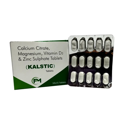 CalciumCitrate Magnesium Vitamin D3 And Zinc Sulphate Tablets