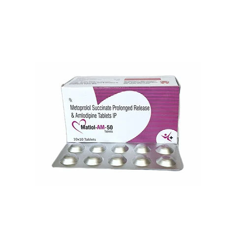 Metoprolol Succinate Prolonged Release And Amlodipine Tablets Ip General Medicines