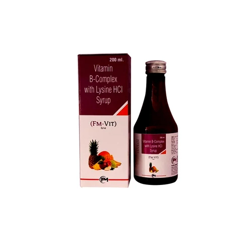 200ml Vitamin B-Complex With Lysine HCL Syrup