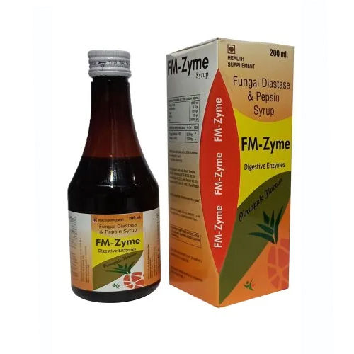 200ml Fungal Diastase And Pepsin Syrup General Medicines