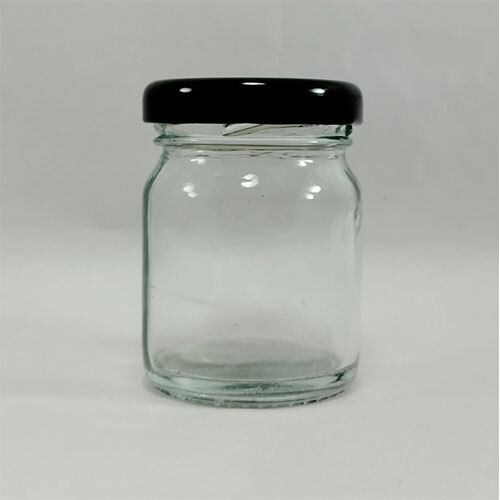 60ml Glass Honey Jar - Color: Transparent