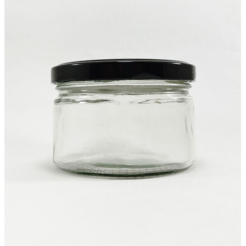 Transparent 225ml Salsa Jar