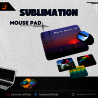 Digital Store Sublimation Mouse Pad for Laptop, Notebook, Gaming Computer