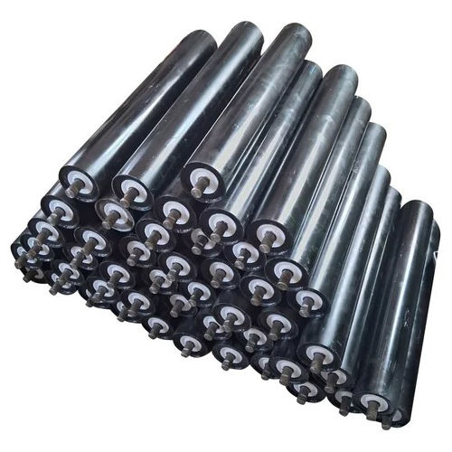 Return Roller - Mild Steel, Various Sizes Available, Sleek Black Finish | Durable Industrial Use, Warranty Included