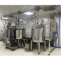 Ointment Manufacturing Making Plants - Stainless Steel, 220-440 Volt (v) | Automatic Operation, Electric Drive Type, Industrial Use