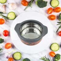 CASSEROLE BOX FOR FOOD SEARVING INNER STEEL INSULATED CASSEROLE HOT (2368)
