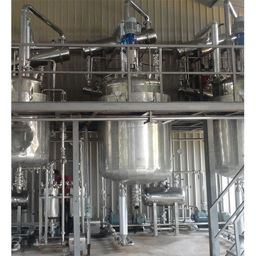 GUMS AND RESINS EXTRACTION PLANT