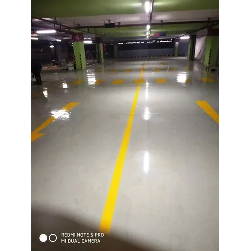 Yellow Marking Water Based Paint - Application: Floors