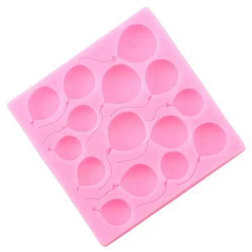 Balloon fondant mold