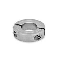 Shaft Collar Clamps - Steel Construction, Different Sizes, Silver Color | Reliable Industrial Tool For Securing Components On Shafts