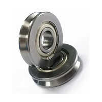 A Series Wire Straightener Roller - Steel Material, Various Sizes , Sleek Silver Finish For Industrial Applications