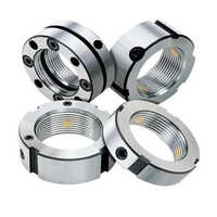 Yinsh Lock Nut - Industrial Grade Silver Finish | Polished Surface, Various Sizes, Precision Fit For Reliable Performance In Industrial Applications