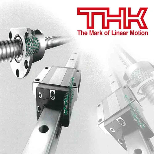 THK Linear Guide Way - Stainless Steel, Different Size, Silver | Polished Surface for Industrial Applications