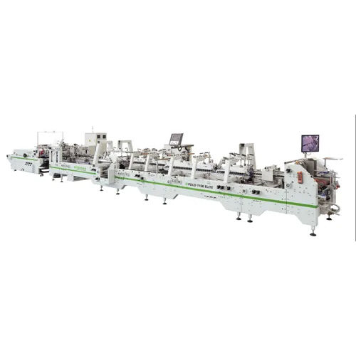 Fully Automatic E Fold 650-C6 Carton Folding Gluing Machine