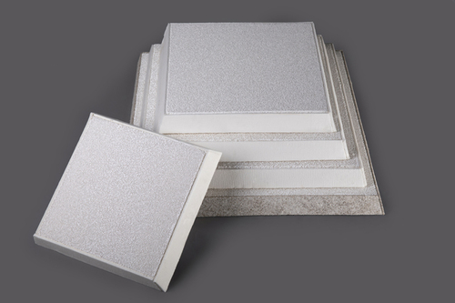 Expandable sealing gasket alveolate ceramic foam filter for billet casting 17inch 15inch