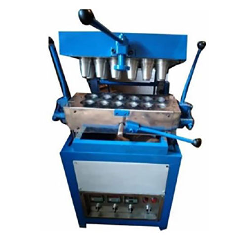 Manual Edible Tea Cup Making Machine 12 Cavity Dimension (L*W*H): 800*700*880 Millimeter (Mm)