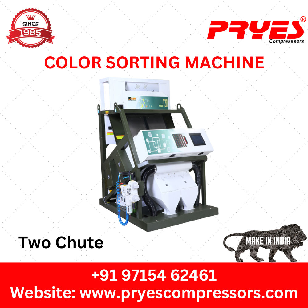 Rice Color Sorting Machine - 10 Chute Accuracy: 99 %