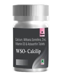 Calcium With Withania Somnifera With Zinc And Astaxanthin Tablet